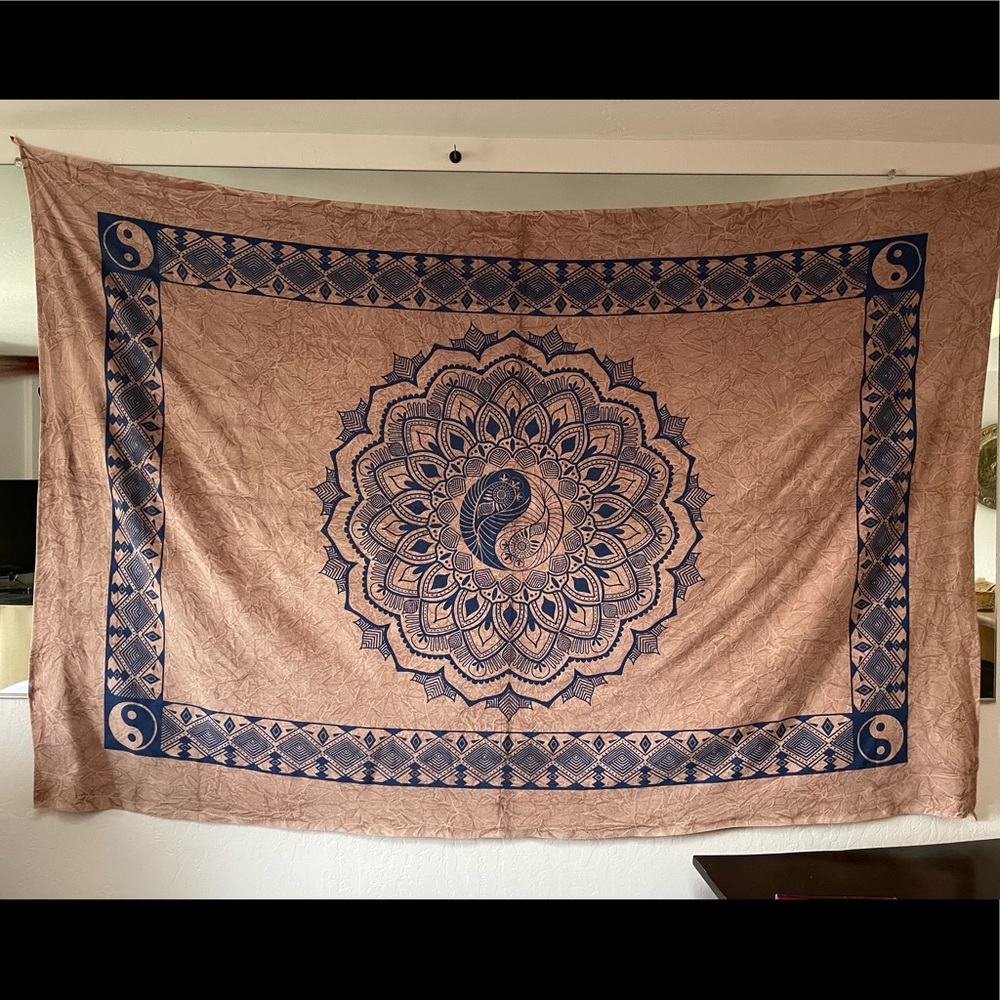 Ying & Yang Mandela Tapestry